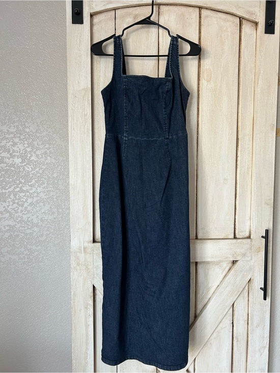 GAP Dresses & Skirts - GAP Dark Indigo Denim Jacket with Silver Zipper